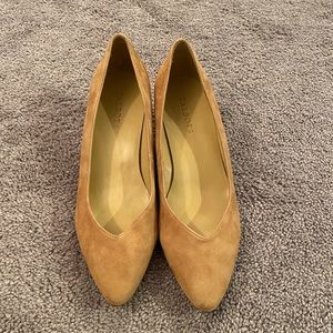 New Talbots Tan Laney Wedge